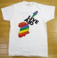 画像2: デッド 80's LIVE AID ライブエイド プリントTシャツ M/ビンテージ (2)
