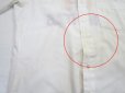 画像8: 80's フリーメイソン 半袖シャツ M 白/ビンテージ チェーン刺繍