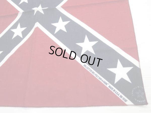 画像3: USA製 南軍旗 レベルフラッグ バンダナ/ビンテージ 国旗 