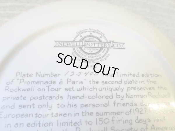 画像5: 80's バージニア州 USA製 プレート 皿 絵柄 1/ビンテージ アンティーク 陶器 食器