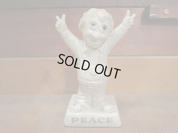 画像1: 70's PEACE ピース メッセージドール/ビンテージ アンティーク 人形 アメリカ雑貨