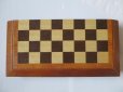 画像4: 70's Pressman ウッド チェス盤 セット/ビンテージ アンティーク アメリカ雑貨 木製 折畳