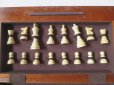 画像3: 70's Pressman ウッド チェス盤 セット/ビンテージ アンティーク アメリカ雑貨 木製 折畳