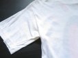 画像6: 70's USA製 BELTON ピースマーク コットン プリントTシャツ L 白 ホワイト×ピンク/ビンテージ オールド アメリカ古着 エアブラシ