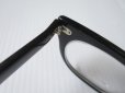 画像8: 50's〜60's Shuron シュロン ウェリントン セルフレーム 46-22 ブラック 黒/ビンテージ 眼鏡 黒縁 アイウェア セーフティ USA製