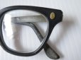 画像2: 50's〜60's FENDALL ウェリントン フレーム ブラック 黒/ビンテージ 眼鏡 黒縁 アイウェア セーフティ