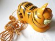 画像4: ジャンク ガーフィールド 電話 テレフォン オブジェ/ビンテージ アンティーク アメリカ雑貨 レトロ キャラクター ドール 受話器