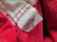 画像9: ◆ キッズ 70's USA製 OSHKOSH オシュコシュ コーデュロイ オーバーオール 赤/ビンテージ レディース レトロ アメリカ古着 子供服