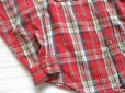 画像5: ◆ 70's USA製 BIG MAC ヘビーネルシャツ M 赤チェック/ビンテージ オールド アメリカ古着 レトロ ビッグマック 単色タグ