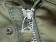 画像8: ◆ 60's 米軍実物 M-65 フィールドジャケット M-S オリーブ/ビンテージ オールド アメリカ古着 ミリタリー レトロ US ARMY アルミジップ