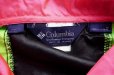 画像4: ◆ 90's Columbia コロンビア プルオーバーナイロンジャケット アノラック メンズS 黒×ピンク/オールド アメリカ古着 (4)
