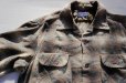 画像3: ◆ 60's Pendleton ペンドルトン オープンカラー ボックス ウールシャツ M 茶系オンブレチェック/ビンテージ アメリカ古着 レトロ シャドー