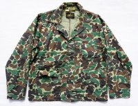 ◆ 70's 南アフリカ製 Kmart ハンティング シャツジャケット M 迷彩 カモ柄/ビンテージ オールド アメリカ古着 レトロ カバーオール