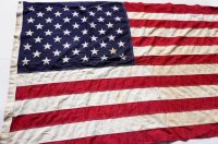 ◆ 50スター アメリカ国旗 星条旗 フラッグ インテリア 142×78cm/ビンテージ オールド レトロ アメリカ雑貨 タペストリー 60's 70's