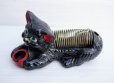 画像1: ◆ アメリカ雑貨 50's 日本製 黒猫 カードスタンド インテリア/ビンテージ アンティーク レトロ キャット オブジェ セラミック (1)