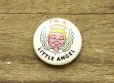 画像1: ◆ アメリカ雑貨 ANGEL 天使 スラング 缶バッジ ピンバッチ 2.2cm/ビンテージ アンティーク レトロ ピンズ コレクション エンジェル (1)