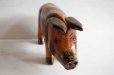 画像6: ◆ アメリカ雑貨 豚 カービング ウッドオブジェ インテリア 11.8×22.5cm/ビンテージ アンティーク 木製 アート スカルプチャー 動物