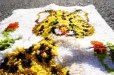 画像4: ◆ アメリカ雑貨 マット シャギーラグ ラッチフック カーペット インテリア 69×50cm トラ 虎/ビンテージ アンティーク オールド レトロ