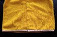 画像4: ◆ 60's USA製 UNKNOWN 半袖 ナイロンフリース シャツジャケット 38 M 黄色/ビンテージ オールド アメリカ古着 レトロ