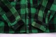 画像6: ◆ 50's USA製 Woolrich ウールリッチ ウールシャツジャケット 16 ML 緑黒チェック/ビンテージ オールド アメリカ古着 レトロ バッファロー