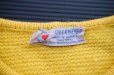 画像9: ◆ オーストリア製 OBERMEYER ウールニット カーディガン レディース(メンズS程度)黄色/ビンテージ オールド 古着 レトロ セーター