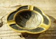 画像3: ◆ ヨーロッパ雑貨 真鍮 マリファナモチーフ 灰皿 アッシュトレイ 7.8cm/ビンテージ アンティーク レトロ ブラス インテリア (3)