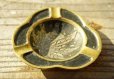 画像2: ◆ ヨーロッパ雑貨 真鍮 マリファナモチーフ 灰皿 アッシュトレイ 7.8cm/ビンテージ アンティーク レトロ ブラス インテリア (2)