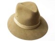 画像5: ◆ USA製 STETSON ステットソン ウール 中折れハット 帽子 LARGE 58cm 茶系 カーキ/ビンテージ オールド アメリカ古着 レトロ ハンター