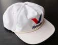 画像5: ◆ 80's USA製 Valvoline 刺繍 コットンキャップ フリーサイズ 白/ビンテージ オールド アメリカ古着 帽子 モーター系 オイル