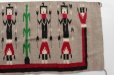 画像6: ◆ ヴィンテージ メキシカンラグ 絨毯 タペストリー 68×146cm/イエビチェイ ナバホ レトロ アンティーク アメリカ仕入れ メキシコ雑貨