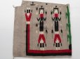 画像2: ◆ ヴィンテージ メキシカンラグ 絨毯 タペストリー 68×146cm/イエビチェイ ナバホ レトロ アンティーク アメリカ仕入れ メキシコ雑貨