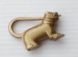 画像5: ◆ ヨーロッパ雑貨 犬 真鍮 南京錠 ブラス パドロック 5.3cm/ビンテージ アンティーク レトロ ブロカント 小物 インテリア オブジェ