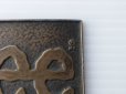 画像3: ◆ Lee 真鍮 ベルトバックル 5.2×7.8cm/ビンテージ アンティーク オールド アメリカ雑貨 レトロ リー ロゴ 70's