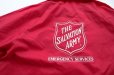 画像2: ◆ USA製 SALVATION ARMY サルベーションアーミー ナイロン コーチジャケット XXLサイズ 赤/ビンテージ オールド アメリカ古着 レトロ