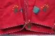 画像9: ◆ キッズ メキシコ製 刺繍&ワッペン ウール メキシカンジャケット 赤/ビンテージ オールド レトロ アメリカ古着 子供服 民族