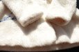 画像6: ◆ キッズ チェーン刺繍 フード付き フリースパーカー ジャケット コート 白青/ビンテージ オールド レトロ アメリカ古着 子供服