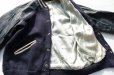 画像8: ◆ 60's Speedline 袖革×ウール スタジャン 40 メンズSMサイズ 紺/ビンテージ オールド アメリカ古着 レトロ アワードジャケット