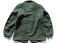 画像7: ◆ USA製 刺繍入り ウールジャケット ハーフコート 42 メンズLサイズ 緑/ビンテージ オールド アメリカ古着 レトロ スタジャン 消防