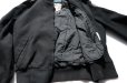 画像6: ◆ Neptune Garment Co. ブルゾン ジャケット Sサイズ相当 黒 ブラック/ビンテージ オールド レトロ アメリカ古着 ミリタリー US NAVY