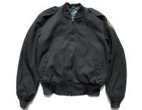◆ Neptune Garment Co. ブルゾン ジャケット Sサイズ相当 黒 ブラック/ビンテージ オールド レトロ アメリカ古着 ミリタリー US NAVY