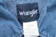 画像3: ◆ Wrangler ラングラー ウエスタン 長袖デニムシャツ Lサイズ 青/ビンテージ オールド レトロ アメリカ古着