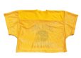 画像2: ◆ 90s USA製 ラッセル Vネック メッシュTシャツ XLサイズ 黄色/アメリカ古着 フットボール ポリエステル