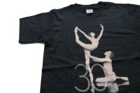 ◆ デッドストック Dance Theatre of Harlem プリントTシャツ Sサイズ 黒 ブラック/ビンテージ アメリカ古着 アート ポートレート フォト