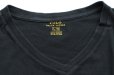 画像4: ◆ Polo Ralph Lauren ポロラルフローレン ワンポイントロゴ刺繍 VネックTシャツ Lサイズ 黒/古着 POLO