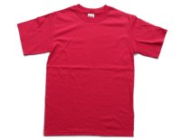 ◆ デッドストック anvil 無地 Tシャツ Sサイズ 赤 レッド/ビンテージ オールド レトロ アメリカ古着 アンビル プレーン 2