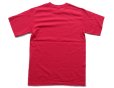 画像2: ◆ デッドストック anvil 無地 Tシャツ Sサイズ 赤 レッド/ビンテージ オールド レトロ アメリカ古着 アンビル プレーン 2 (2)