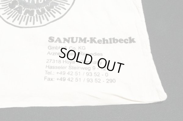 画像3: ◆ ヨーロッパ古着 SANUM-Kehlbeck コットン エコバッグ トートバッグ 38.5cm×35cm 白/ビンテージ オールド ドイツ キャンバス 1