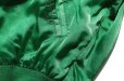 画像6: 【L】アイリッシュパブ シャムロック刺繍 ナイロンスタジャン 緑■ビンテージ オールド レトロ アメリカ古着 サテン ジャケット 70s 80s