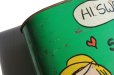 画像9: 【高さ33cm】USA製 cheinco スヌーピー ダストボックス ゴミ箱■ビンテージ アンティーク レトロ インテリア ジャンク ティン缶 アメコミ