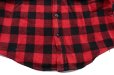 画像4: 【L/M】USA製 FROSTPROOF ウールシャツ 赤黒 バッファローチェック■ビンテージ オールド レトロ アメリカ古着 ブロックチェック